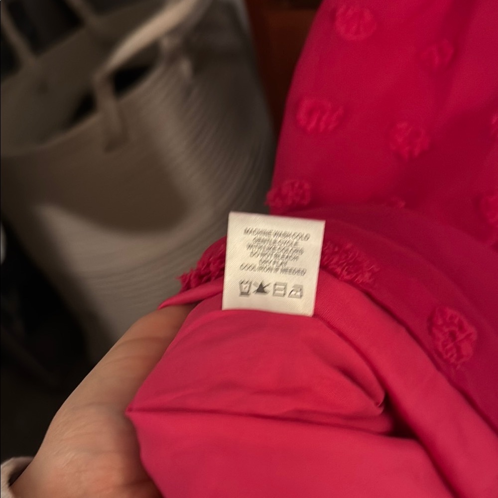 Pink Ruffle Sleeveless Dress - Picture 7 of 7